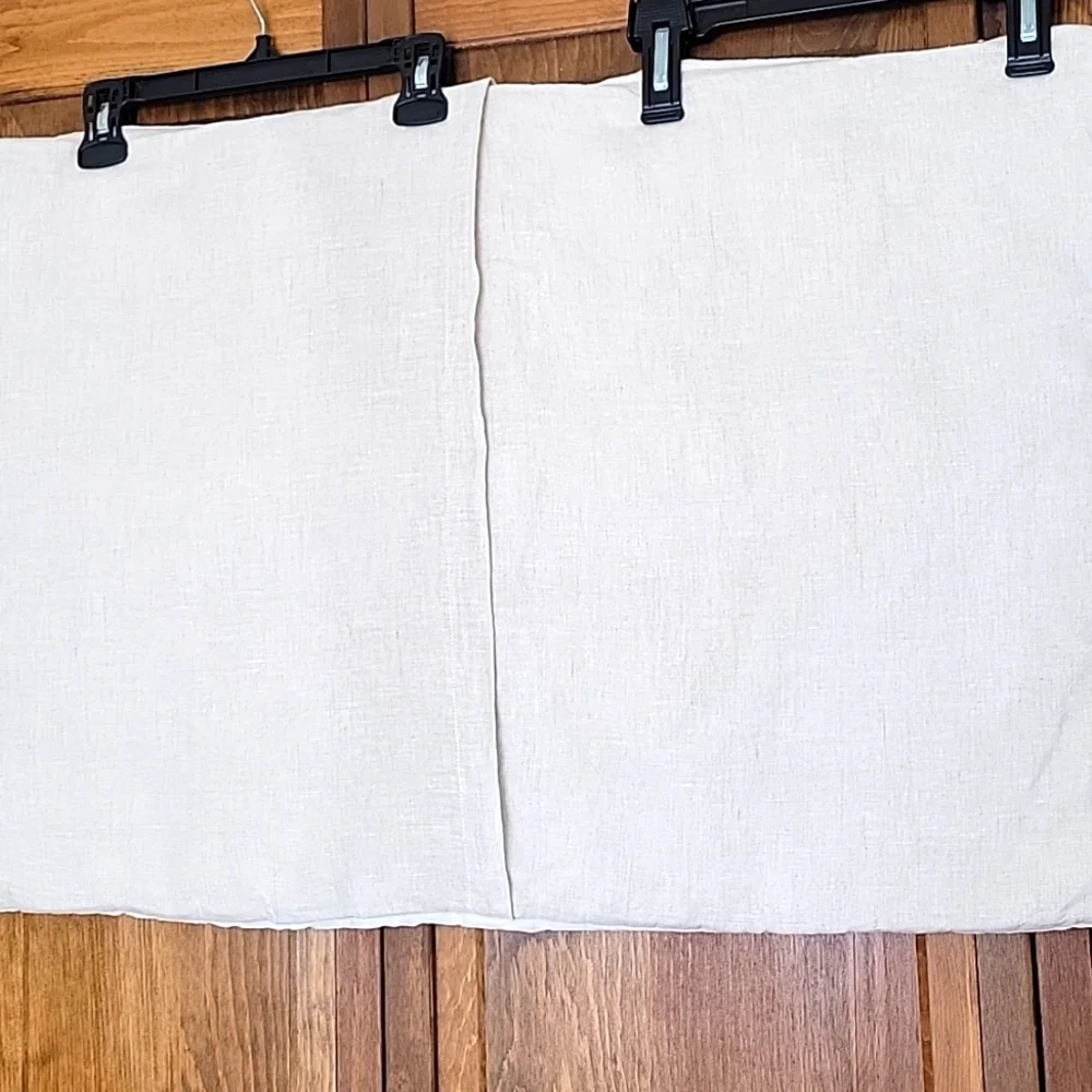 Restoration Hardware Velvet and Linen Tufted Pillow Sham